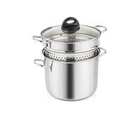 (TG. ø18cm) Barazzoni Spaghettiere con Cestello, ø18cm, capacit 3,1Lt, Acciai