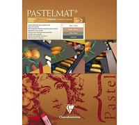 (TG. 18x24) Clairefontaine 18 x 24 cm PastelMat Pastel Card Pad No2, 360 g, 12 f