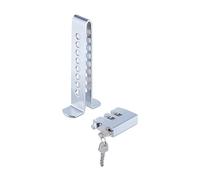 (TG. 19,5 x 8 x 6 cm) Relaxdays Pedalschloss Antifurto Pedali Auto, Dispositivo