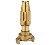 Gardena Siringa in ottone a innesto rapido per 19 mm (3/4 pollice) - Tubi flessibili: attacco rapido, getto d'acqua regolabile e regolabile (7131-20)