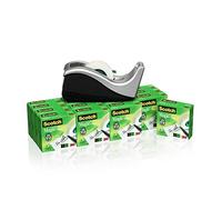 (TG. 19 mm x 33 m) Scotch Dispenser Ricaricabile e 16 Magic Tape Rotoli Nastro A