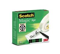 (TG. 19 mm x 66 m) Scotch Magic Type Nastro Adesivo 3M, 19 mm x 66 m, 1 Pezzo -