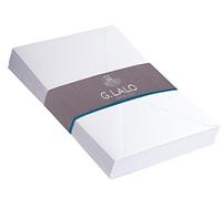 (TG. 19 x 13.1 x 1.5 cm) Lalo 19101L Buste di Carta, 19 x 13.1 x 1.5 cm, Bianco