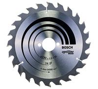 (TG. 190 mm) Bosch 2 608 641 185 Optiline Lama per Seghe, 24 denti - NUOVO