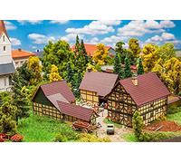 (TG. 191 x 188 x 66 millimeter) Faller 232188 Azienda vinicola con scope - NUOVO