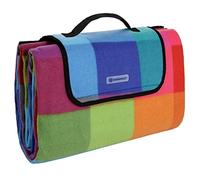 (TG. 195 x 150 cm) SONGMICS GCM61C - Coperta da Picnic, in Pile, 195 x 150 cm -