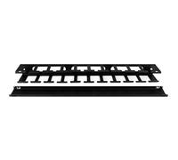 (TG. 1U) STARTECH.COM Pannello Gestione Cavi Orizzontale per Armadi Rack 1U con