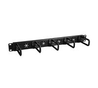 (TG. 1U) STARTECH.COM Pannello Gestione Cavi per Server Rack 1U, Organiza Cavi,