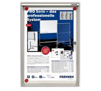 (TG. 1x A4) Franken fsa1 Lino chaukasten 1 X DIN A4 cornice in alluminio 1x A4 b