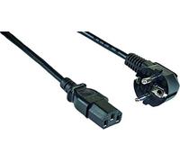 (TG. 1x) InLine 12208 Cavo Alimentazione Elettrica, Nero - NUOVO