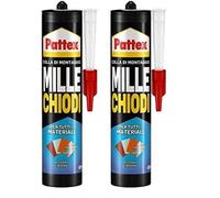 (TG. 1x450g cartuccia (Confezione da 2)) Pattex Millechiodi Esterni & Interni, A