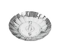 (TG. 2,3 x 14,5 x 16 cm) H&H 254300 Cestello Cuociverdure, Acciaio Inossidabile,