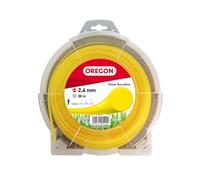 (TG. 2.4 mm) Oregon Filo da Taglio Tondo Giallo per Decespugliatori e Tagliaerba
