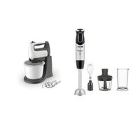 (TG. 2.5 L) Moulinex HM4641 Prepmix, sbattitore elettrico, motore potente da 500