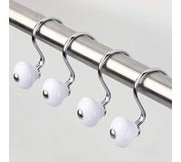 (TG. 2.5x4.5x7 cm) iDesign Ganci per tende, Ganci tenda doccia dal design modern
