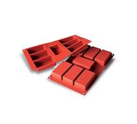 (TG. 2.9 x 17.5 x 28.1 cm) silikomart SF110 RETTANGOLO Stampo in Silicone 87X48