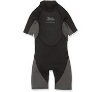 (TG. 2 anni) Trespass da Immersione 3 mm Muta Corta, Ragazzi, Scuba, Black, 2 An