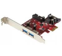 (TG. 2 Ext / 2 Int) Startech.Com Scheda Espansione PCI Express USB 3.0 a 4 Porte