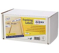 (TG. 2 Labels per Fanfold) Avery Franking Labels - 2 per sheet, manual feed - FL