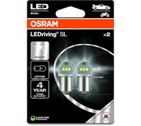 (TG. 2 Lampade) OSRAM LEDriving SL, R10W, Bianco 6000K, Retrofit LED, solo uso f