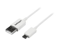 (TG. 2 metri) Startech.Com Cavo Micro USB Bianco 2 M, a a Micro B - NUOVO