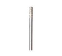 (TG. 2 Pezzi) Dremel 7122 Punte Diamantate Cilindriche, Diametro 2.4 mm, 2 Pezzi