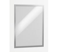 (TG. 2 Pezzi) Durable 487323 Duraframe Cornice Espositiva Adesiva, per Superfici