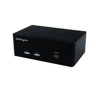(TG. 2 Porte) STARTECH.COM Switch Commutatore a 2 Porte, Kvm USB 2.0 a Doppio VG