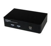 (TG. 2 Porte) Startech.Com Switch Kvm HDMI USB 2 Porte, con Audio e Hub USB 2.0