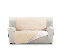 (TG. 2 Posti) Martina Home Milano Copridivano imbottito 2 Posti - Beige/Biancher