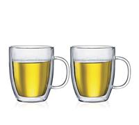 (TG. 2 Unit (Confezione da 1)) Bodum 10606-10, Bistro, Set 2 Mug Jumbo con mani