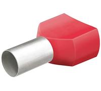 (TG. 2 x 10 mm²) Knipex Terminali Gemellati Preisolati 50 Pz Cad. 97 99 377 - N