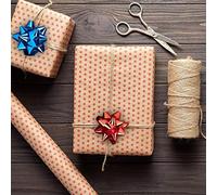 (TG. 2 x 5 cm) Relaxdays Fiocchetti per Pacchetti Regalo Set 100 Pezzi, Autoades