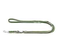 (TG. 20/200) HUNTER Guinzaglio regolabile Hilo, colore verde lime, leggero tessu