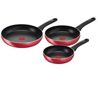 (TG. 20/24/28 cm) Lagostina Cucina Mediterranea Set 3 Padelle per Induzione, All