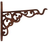 (TG. 20.5 x 2.1 x 17.8 cm) Esschert Design, BPH28, Gancio per Cesto pensile, S,
