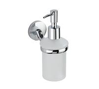 (TG. 20.5 x 6.5 x 28.0 cm) Wenko Dispenser Sapone Cuba Cromo - NUOVO