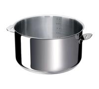 (TG. 20 cm) Beka 12326204, Pentola Evolution, Senza Manico, Argento (Stahlgrau),