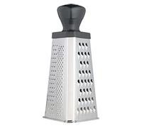 (TG. 20 cm) Kitchen Craft Grattugia Triangolare in Acciaio Inox, Argento, 20 cm