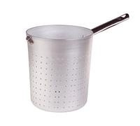 (TG. 20 cm) Pentole Agnelli ALMA29620 Alluminio Professionale 3 mm, Colapasta Ci