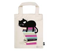 (TG. 20 cm x 24 cm) moses. Ed, The Cat - Borsa in tessuto per libri, confezione