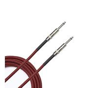 (TG. 20 feet) Cavo intrecciato D'Addario per strumenti, rosso, 6 m - NUOVO