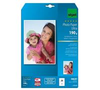 (TG. 20 folgi) SIGEL IP675 Carta fotografica Ultra, InkJet extra lucida, A4, 190