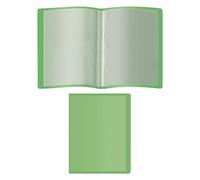 (TG. 20 fundas) Dohe - Cartellina flessibile con 20 buste (80 micron) - Verde -