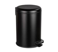 (TG. 20 L) WENKO Bidone per cosmetici, 20 l, colore: nero - NUOVO