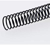 (TG. 20 mm) Fellowes 53150 - Pack di 100 spirali metalliche, 20 mm, colore: ne