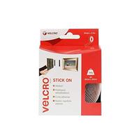 (TG. 20 mm x 2.5 m) Velcro EC60214 Nastro, 20 mm x 2.5 m, Bianco - NUOVO