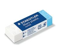 (TG. 20 Pezzi) Staedtler Mars plastic combi 526 508 Gomma, 65 x 23 x 13 mm, Conf