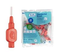 (TG. 20 unit (Confezione da 1)) Scovolino TePe, Extra Soft, Rosso, 0.5mm/ISO 2,