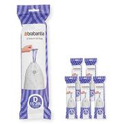 (TG. 20 unit (Confezione da 6)) Brabantia PerfectFit Bags, Code D, 15-20L,120 B